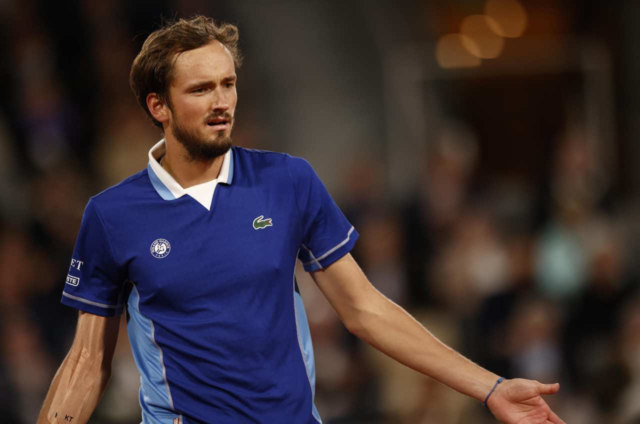 Daniil Medvedev Roland Garros