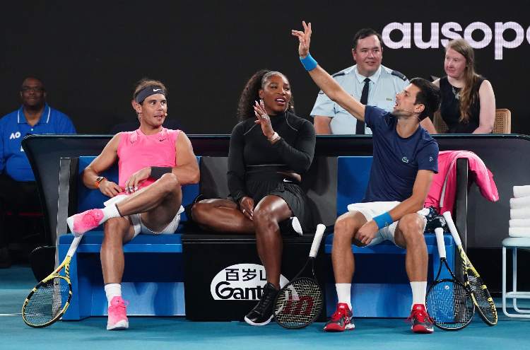 Serena Williams, altra fan speciale per Rafa Nadal