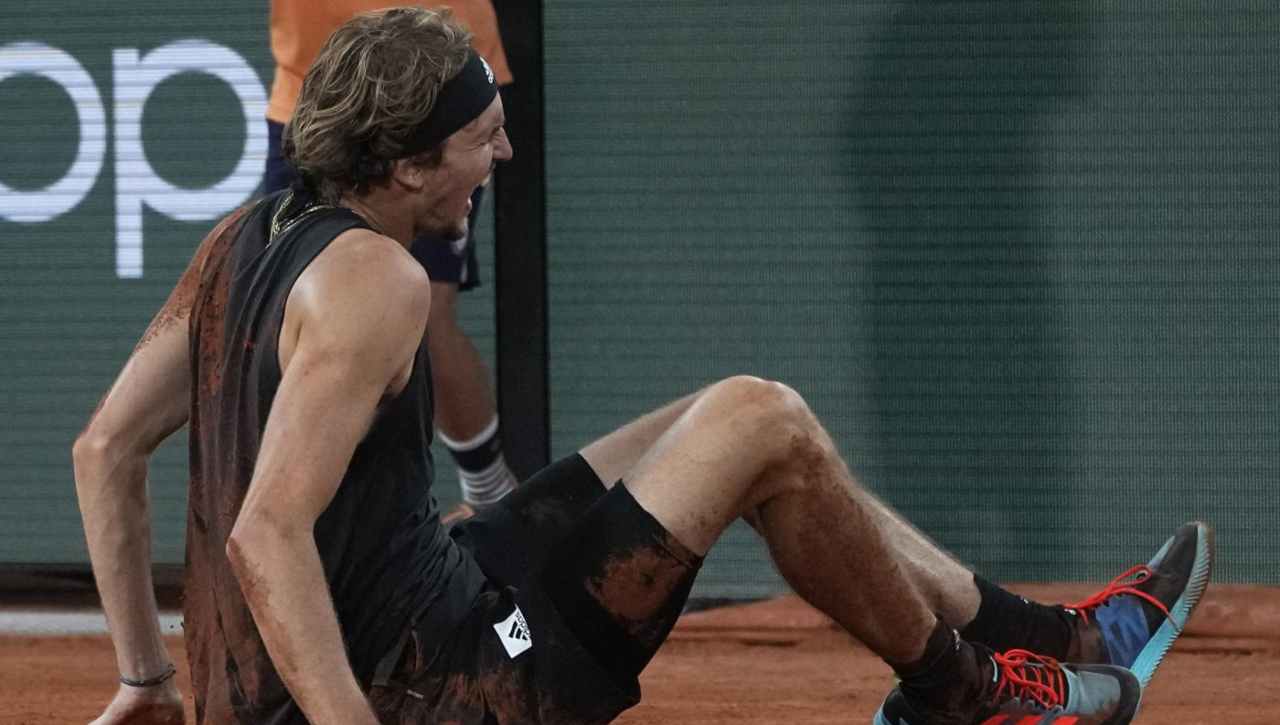 Zverev, paura dopo l'infortunio: la frase che tiene in ansia i tifosi