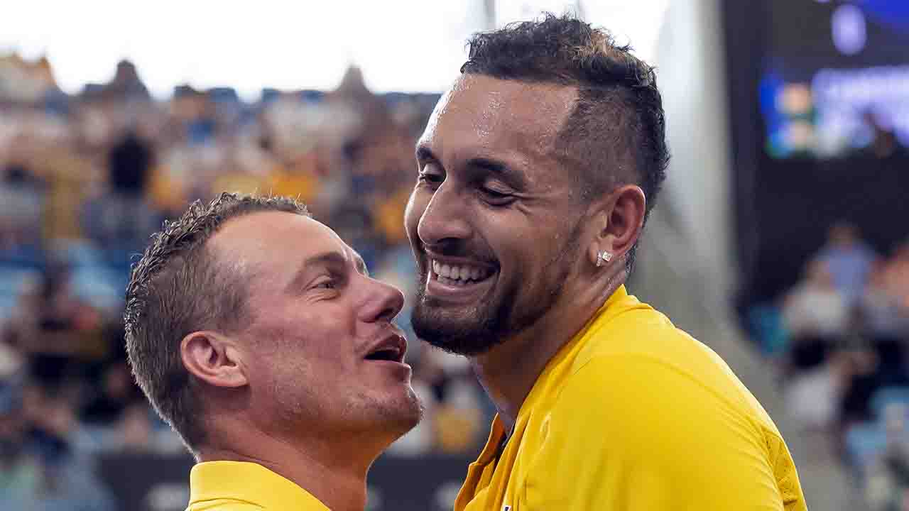 Nick Kyrgios Lleyton Hewitt