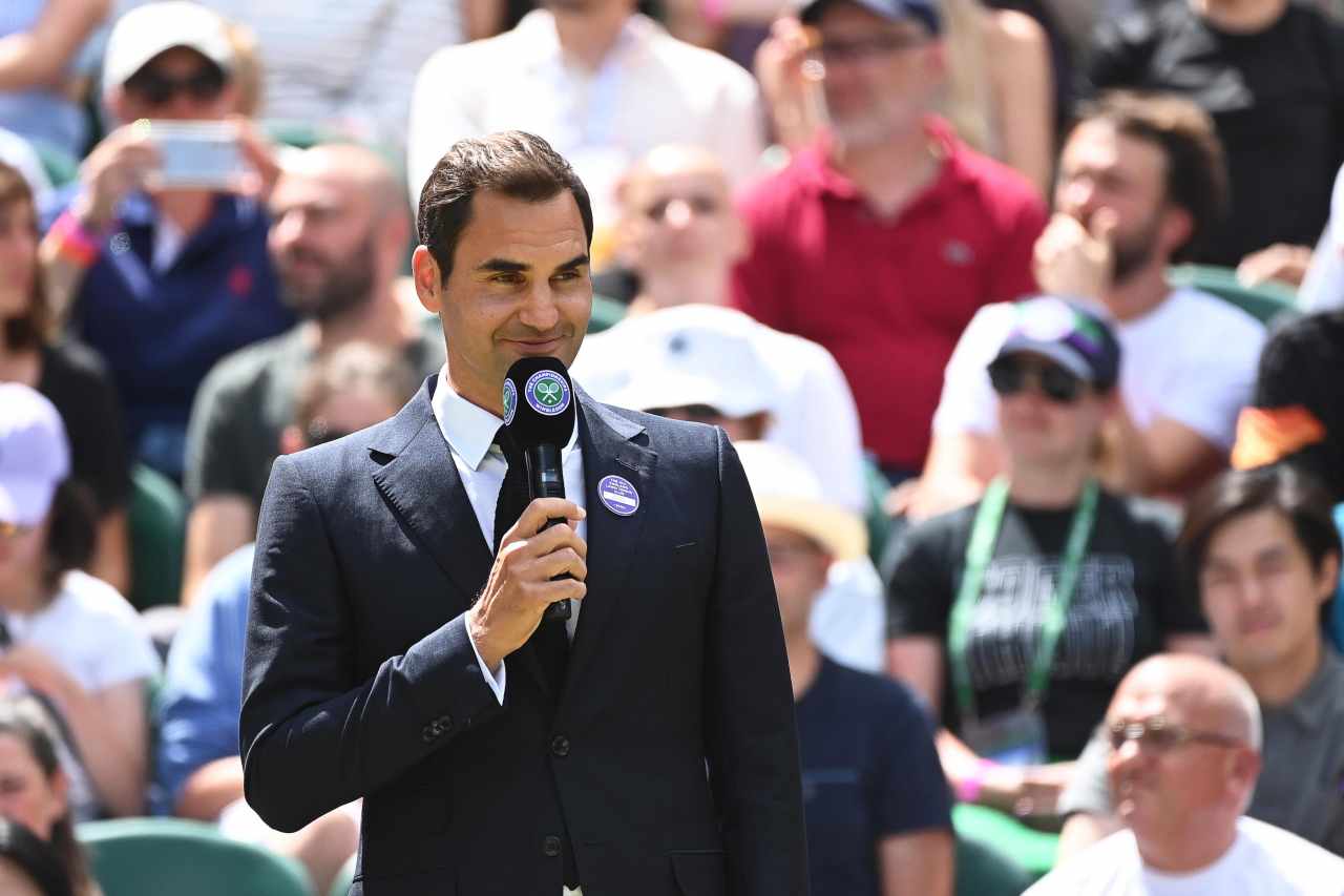 Federer, stile unico: il nuovo “regalo” non passa inosservato