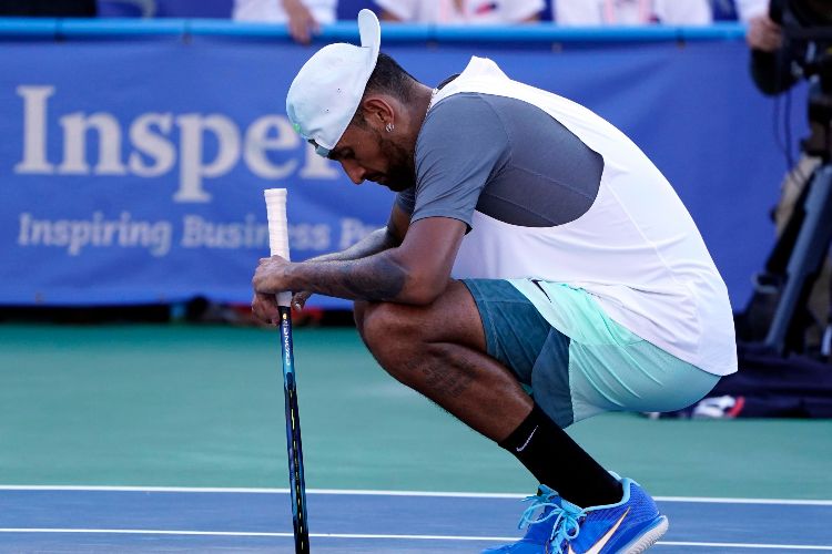 Kyrgios e quel tatuaggio sulla gamba: l'iconica frase di un personaggio