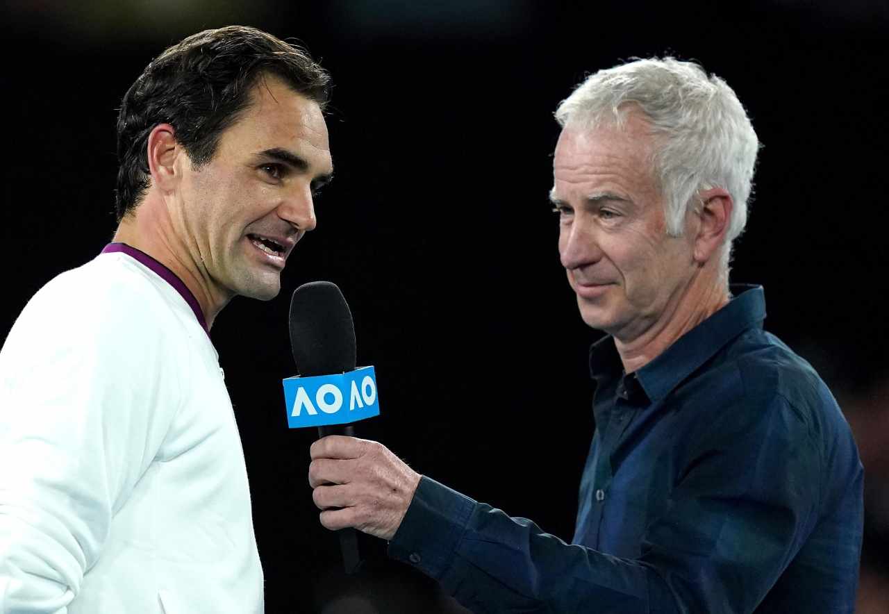 Roger Federer John McEnroe
