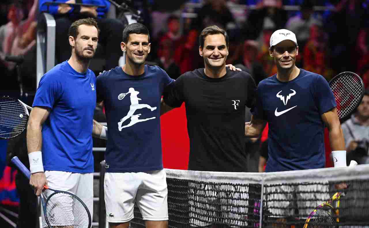 Andy Murray Novak Djokovic Roger Federer Rafa Nadal