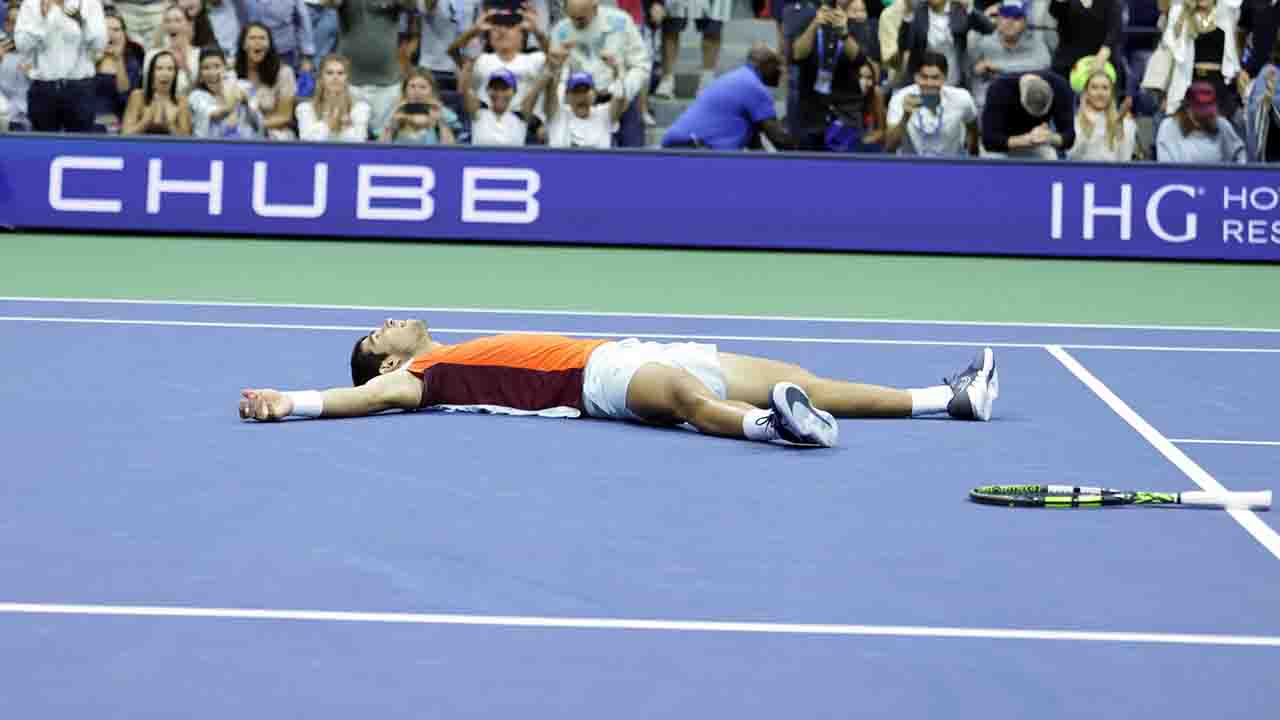 Us Open Carlos Alcaraz Tennis Press 120922