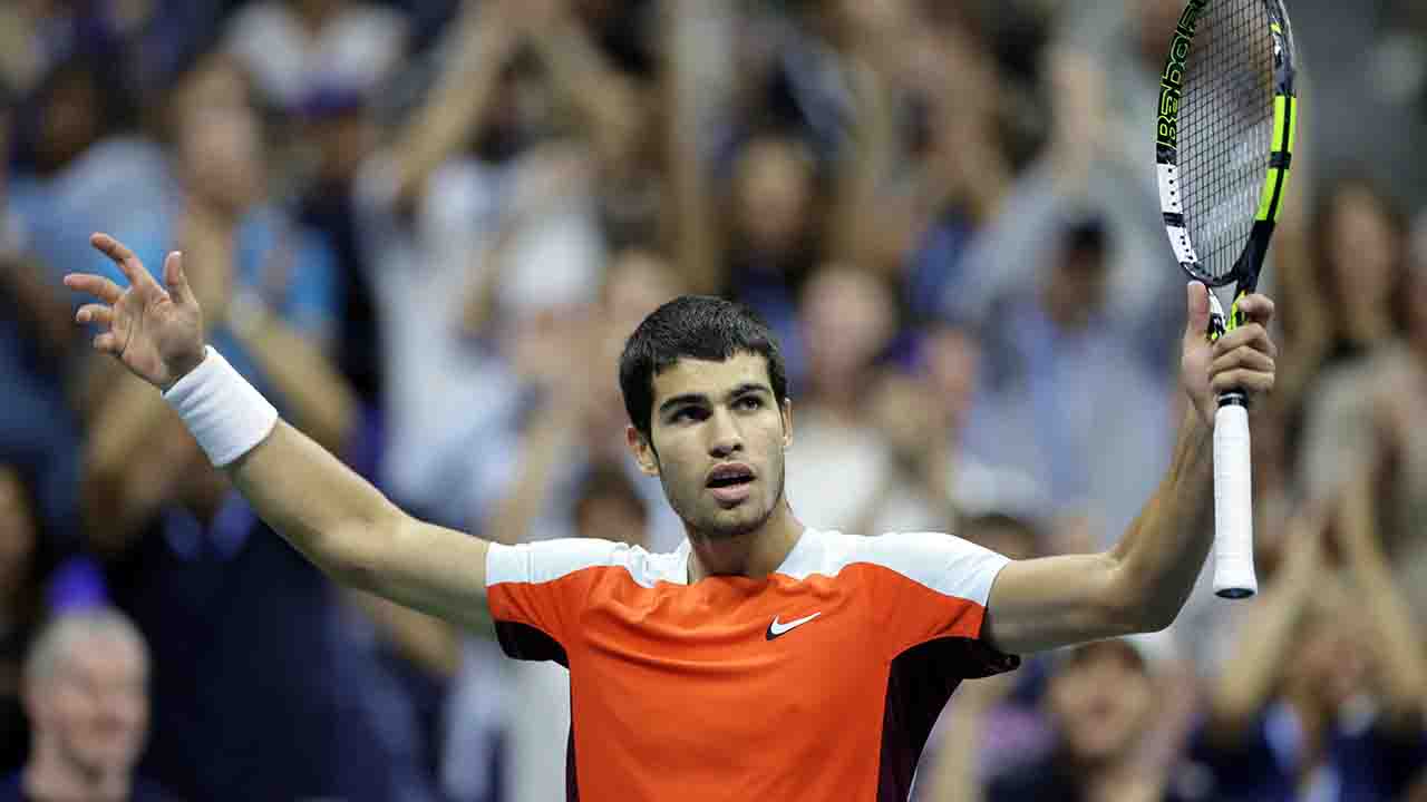 Us Open Carlos Alcaraz Tennis Press 120922