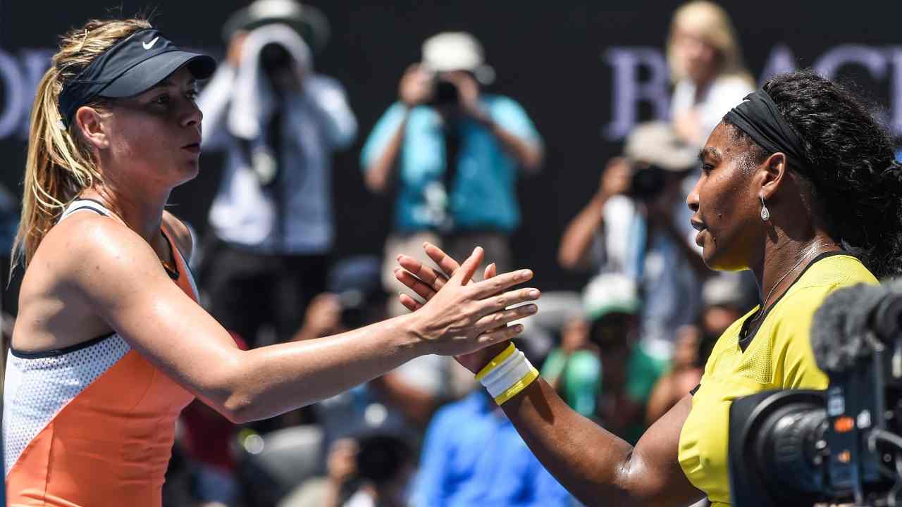 Williams e Sharapova, la rivalità è alle spalle? Il retroscena sulla conversazione è sorprendente