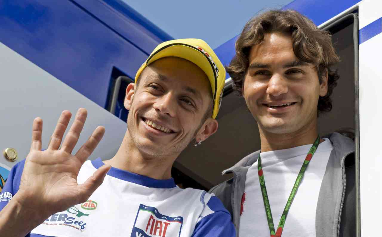 Valentino Rossi Roger Federer