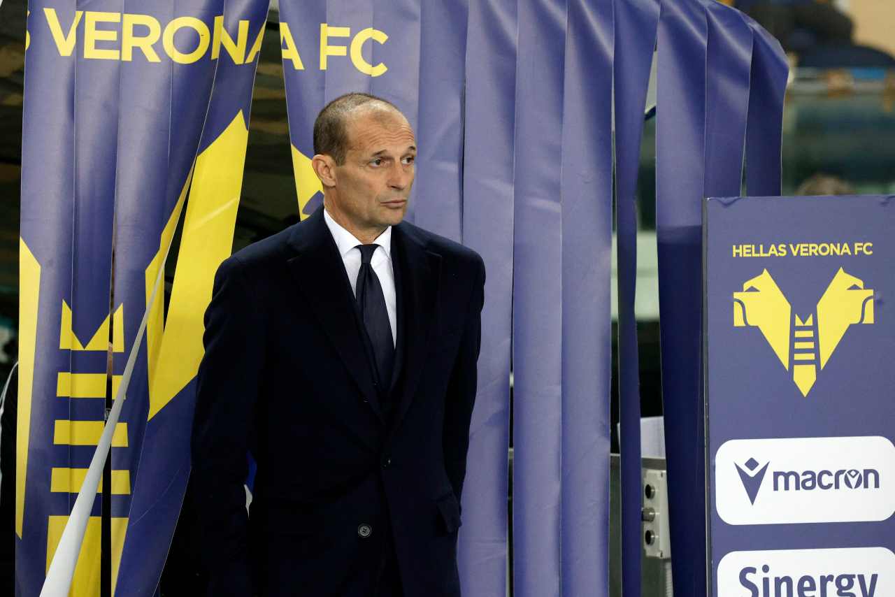 Max Allegri perplesso