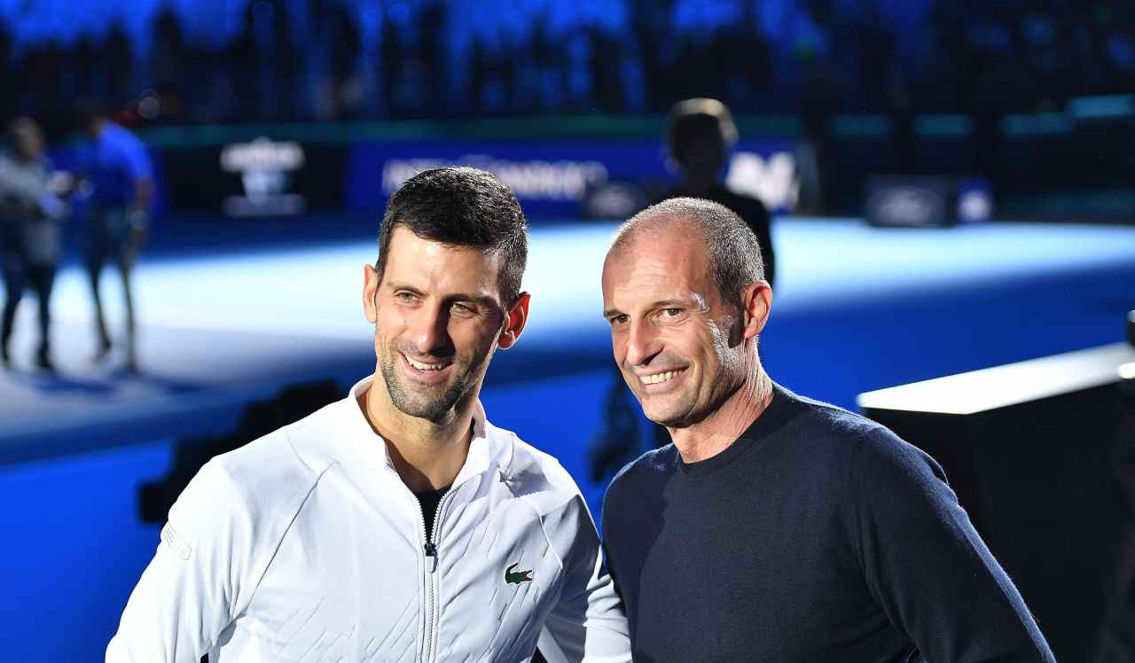 Allegri e Djokovic