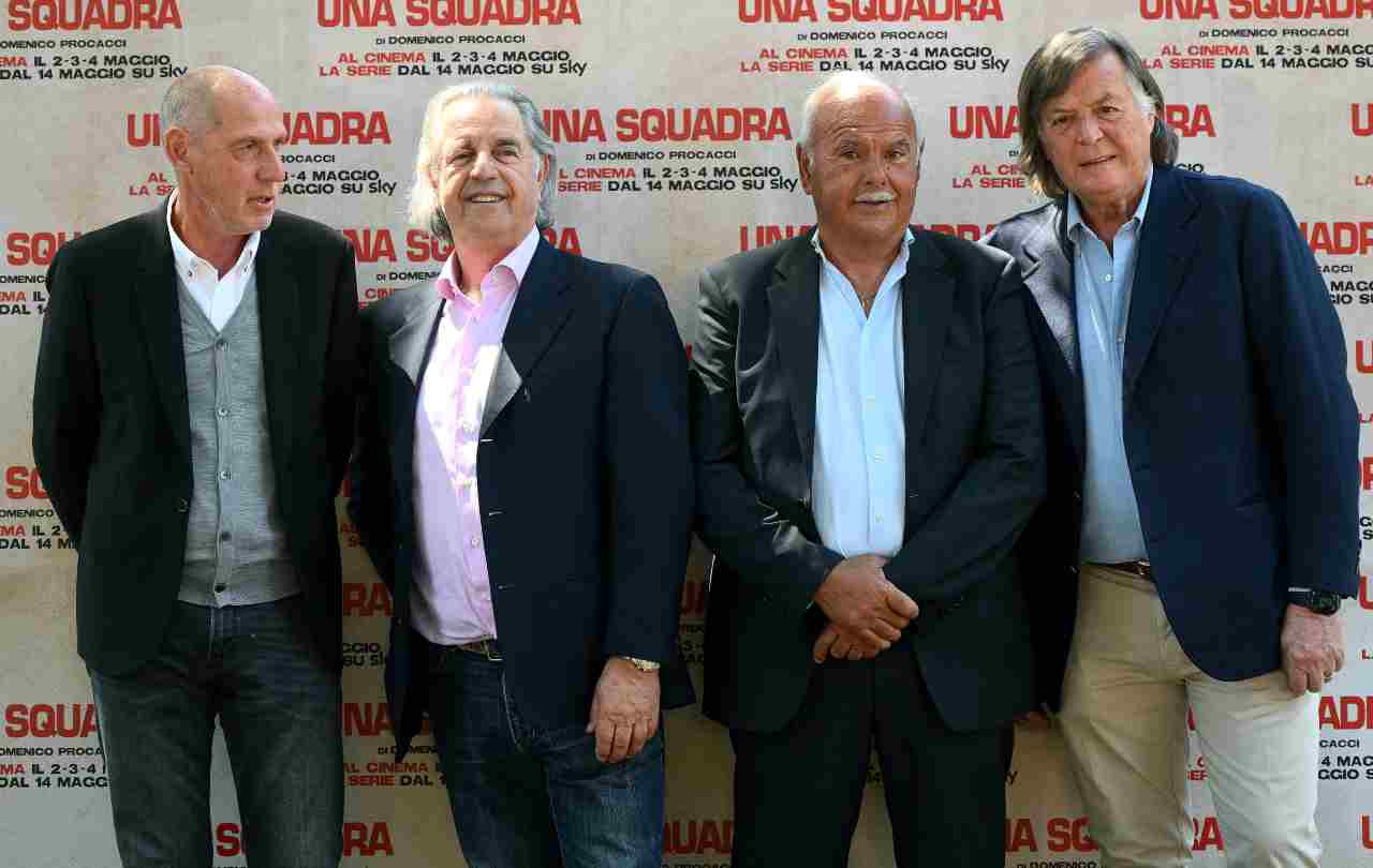 Corrado Barazzutti Paolo Bertolucci Tonino Zugarelli Adriano Panatta