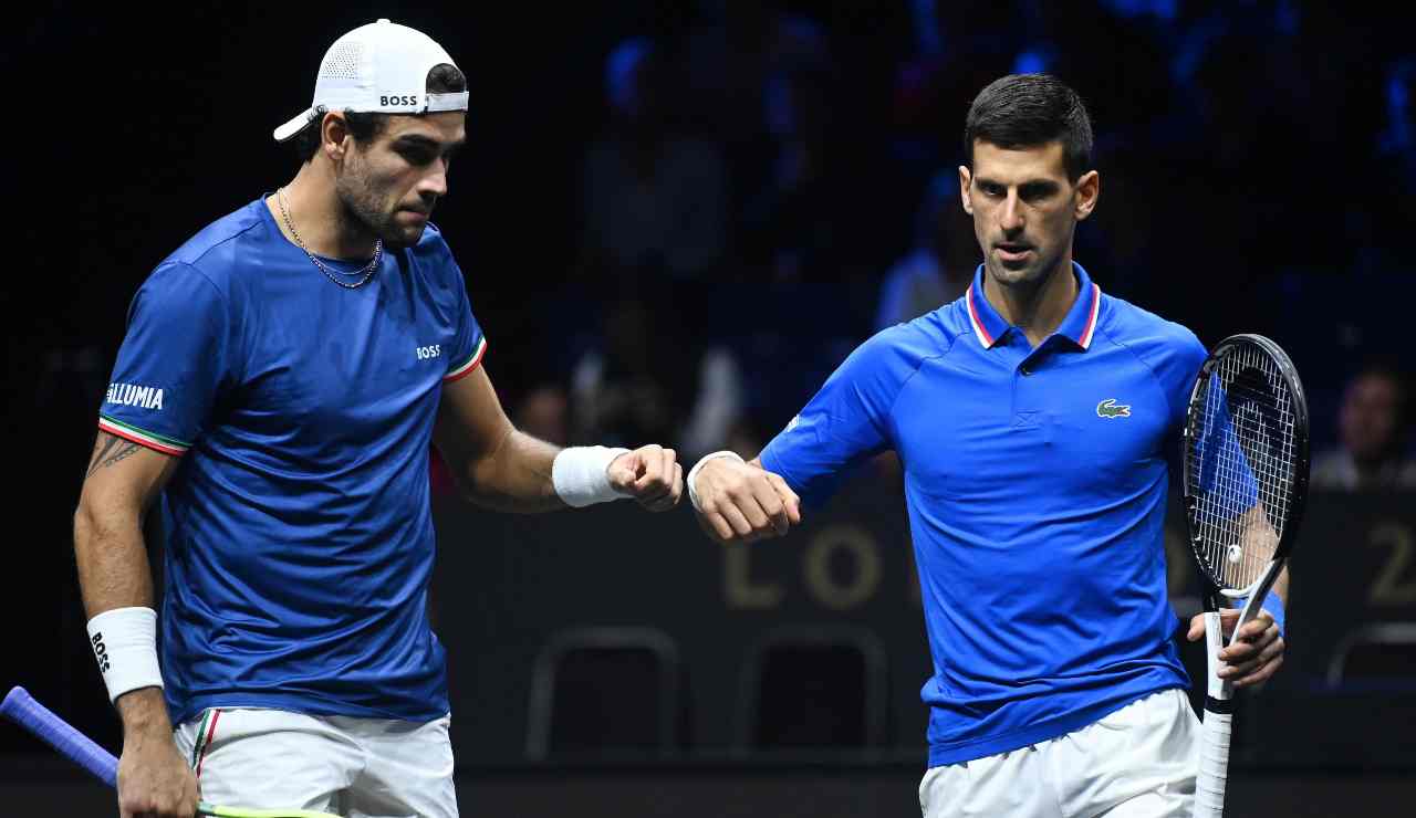 Berrettini e Djokovic