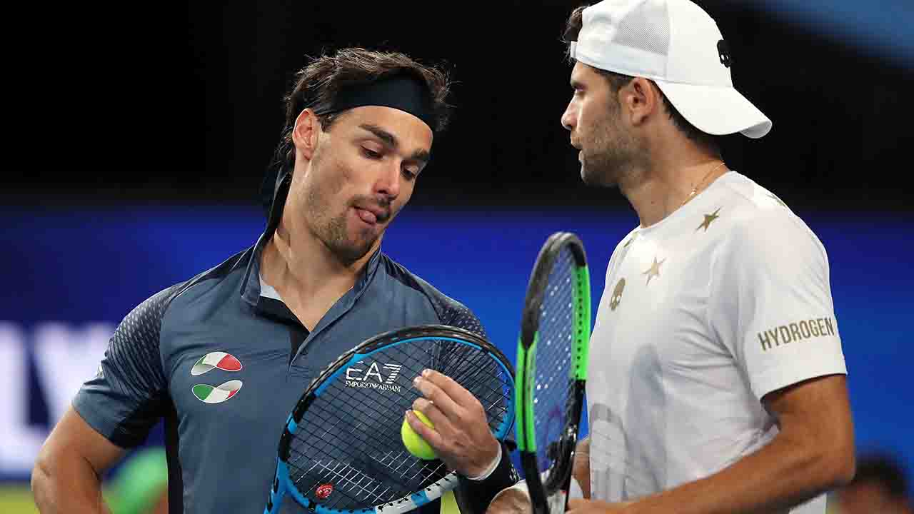 Bolelli Fognini Tennis Press 031122