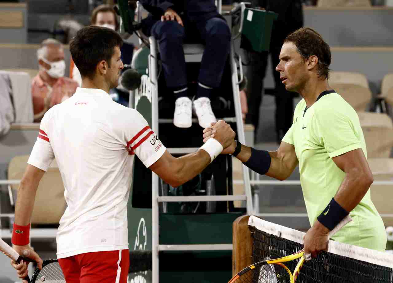 Novak Djokovic Rafa Nadal