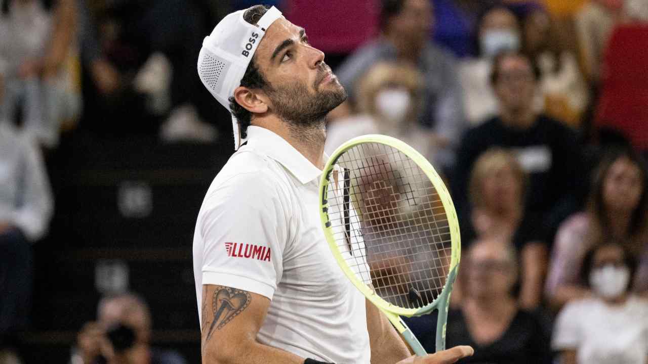 Matteo Berrettini forfait Coppa Davis