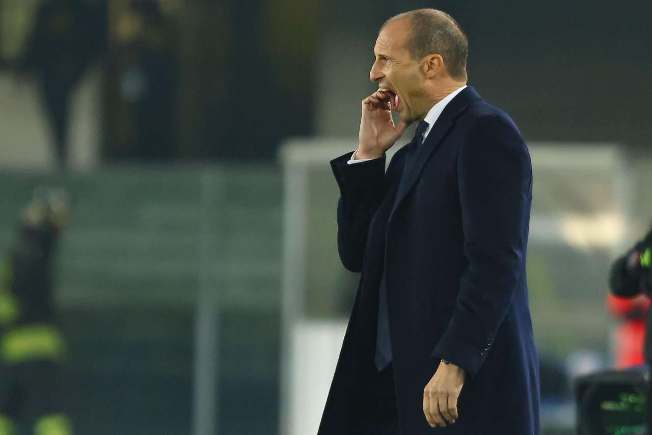 Allegri in panchina