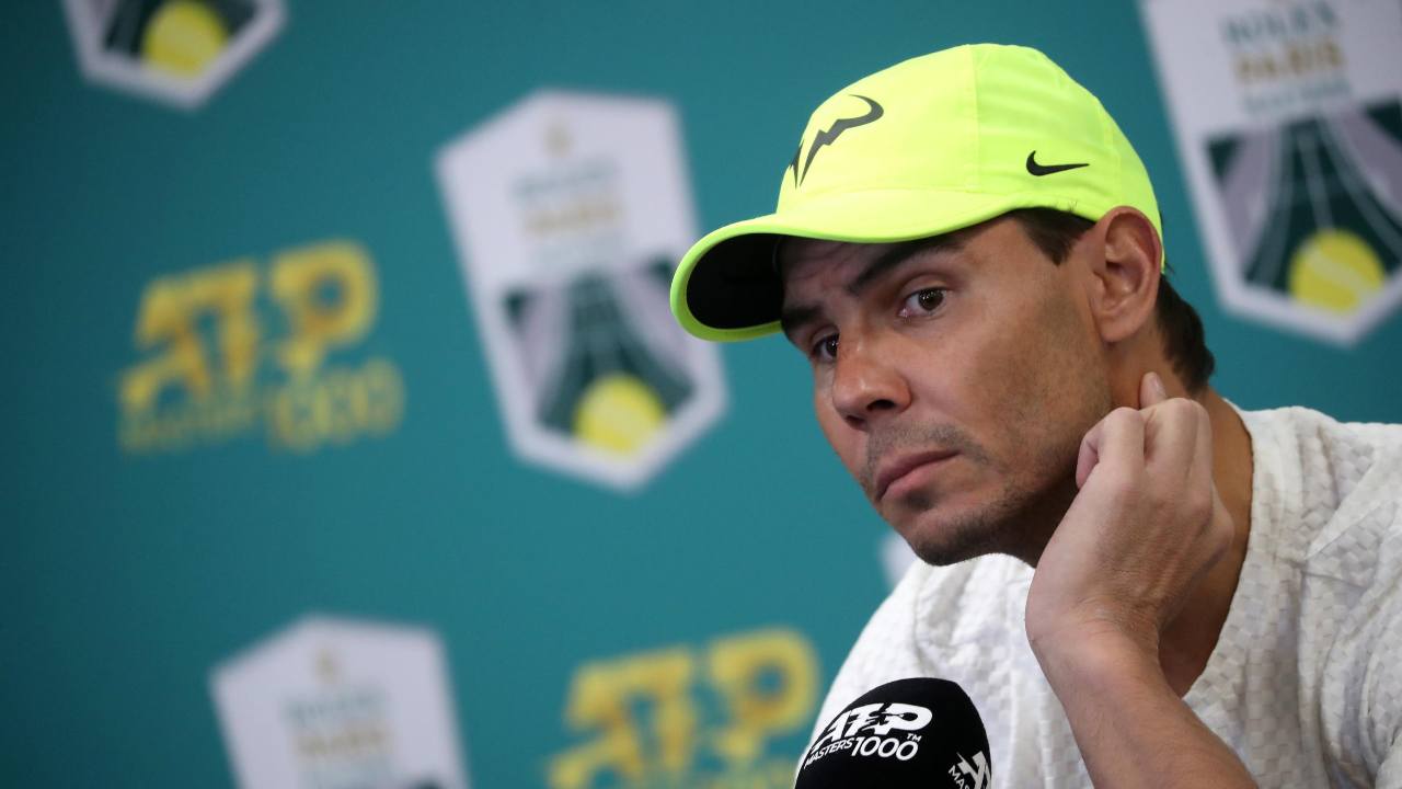 "È un'esperienza difficile", per Rafa Nadal è la prima volta che accade