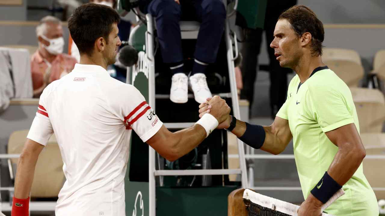 Novak Djokovic e Rafa Nadal