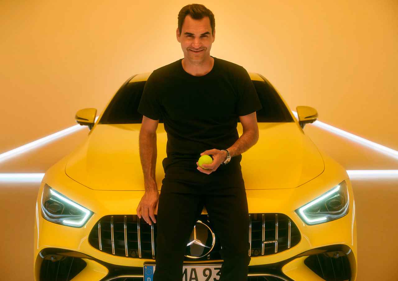 Roger Federer Mercedes