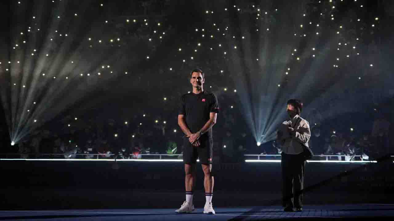 Roger Federer Tokyo Tennis Press 221123