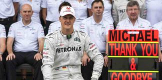 Addio Michael Schumacher