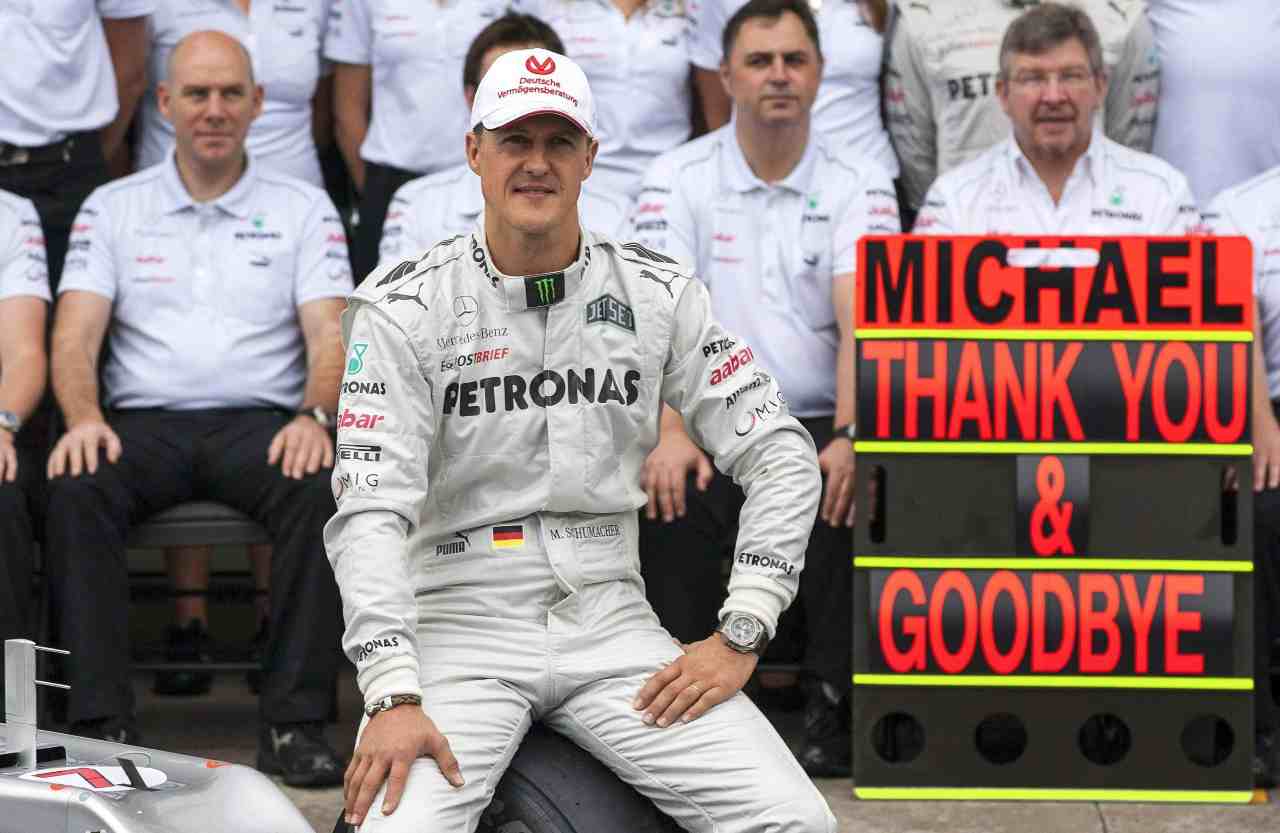 Addio Michael Schumacher