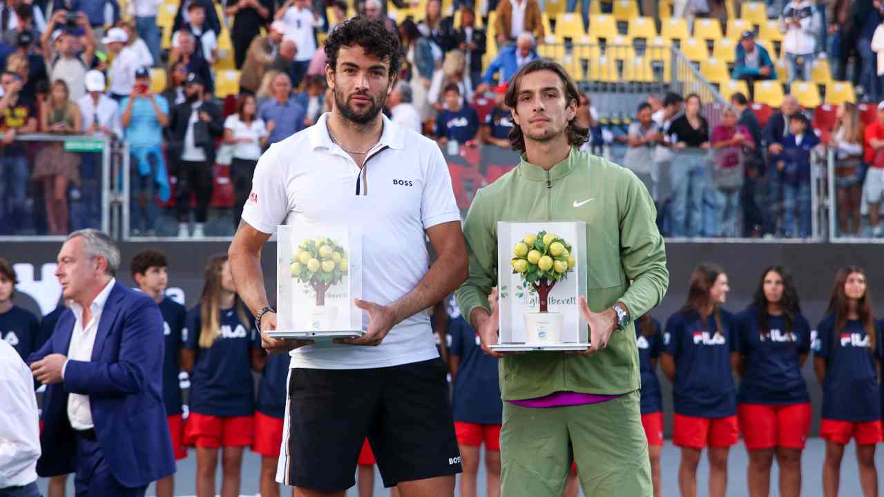 Matteo Berrettini e Lorenzo Musetti