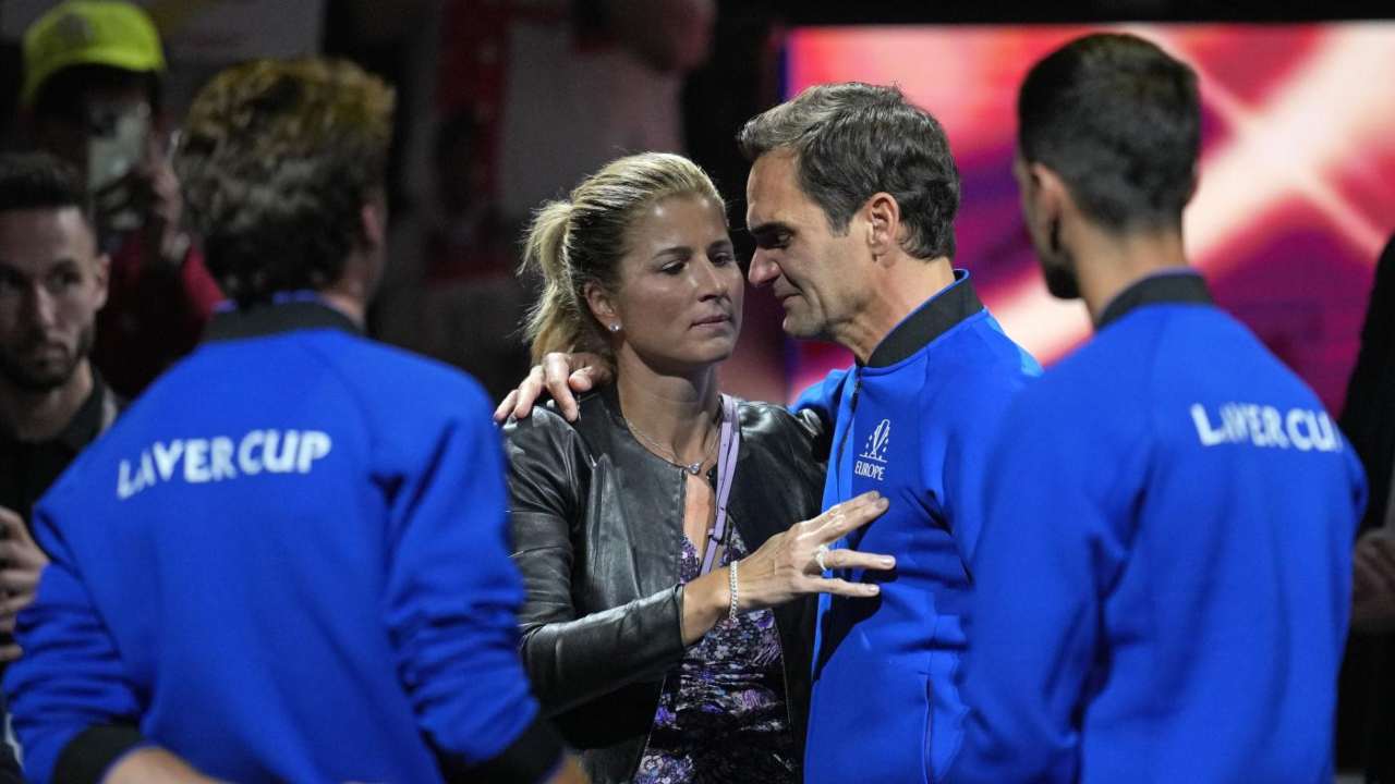 Federer e Mirka