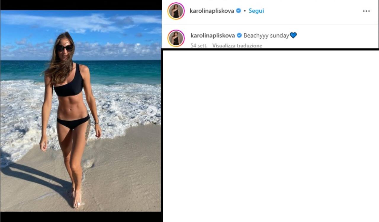 Karolina Pliskova bikini