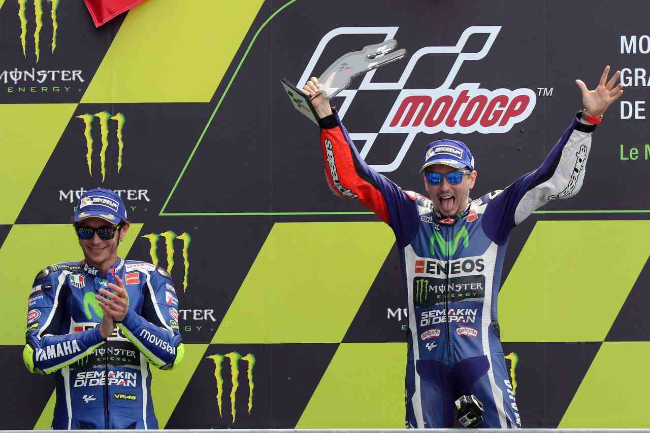 Lorenzo e Valentino Rossi