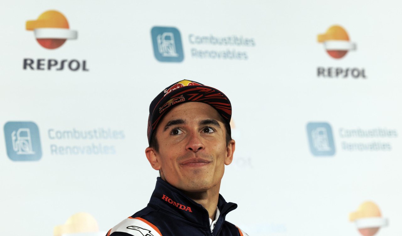 Marc Marquez allenamento