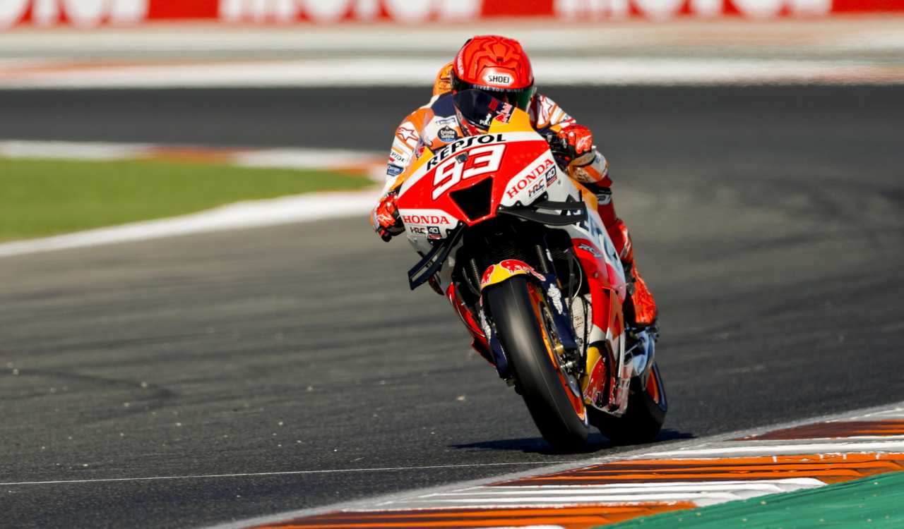 Marc Marquez allenamento