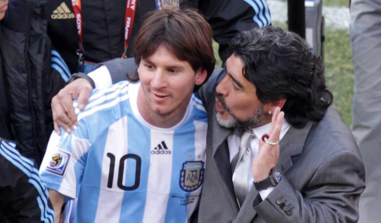 Messi e Maradona