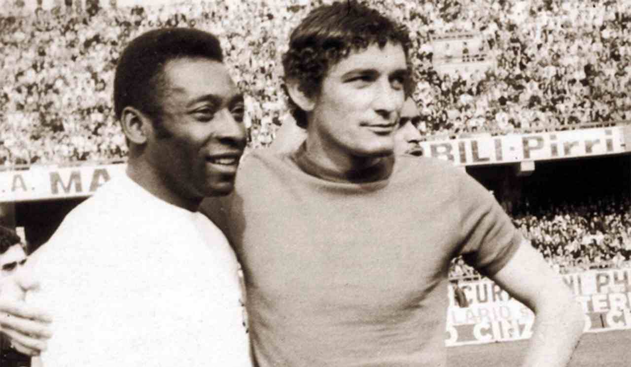 Pelé e Gigi Riva