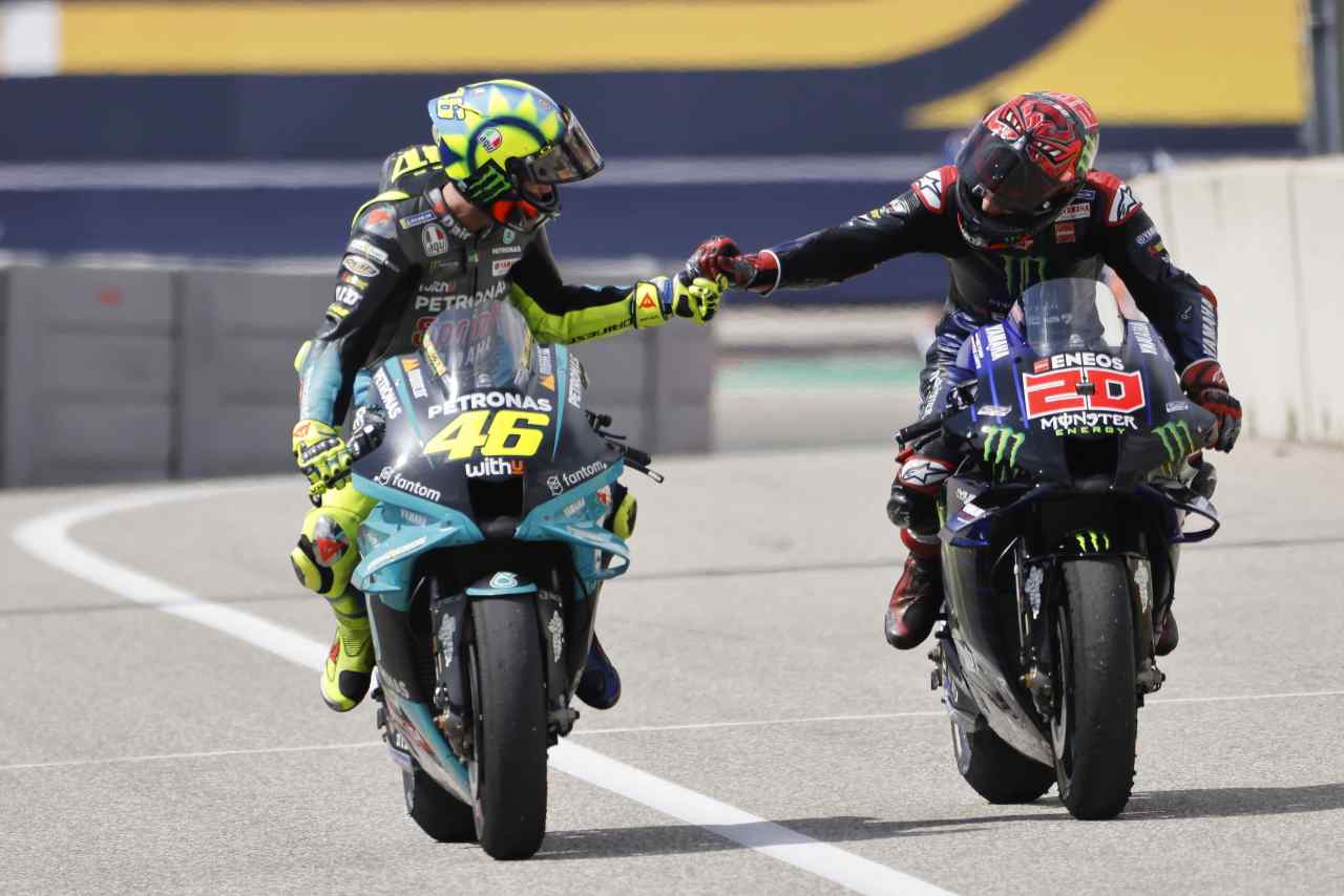 Rossi e Quartararo