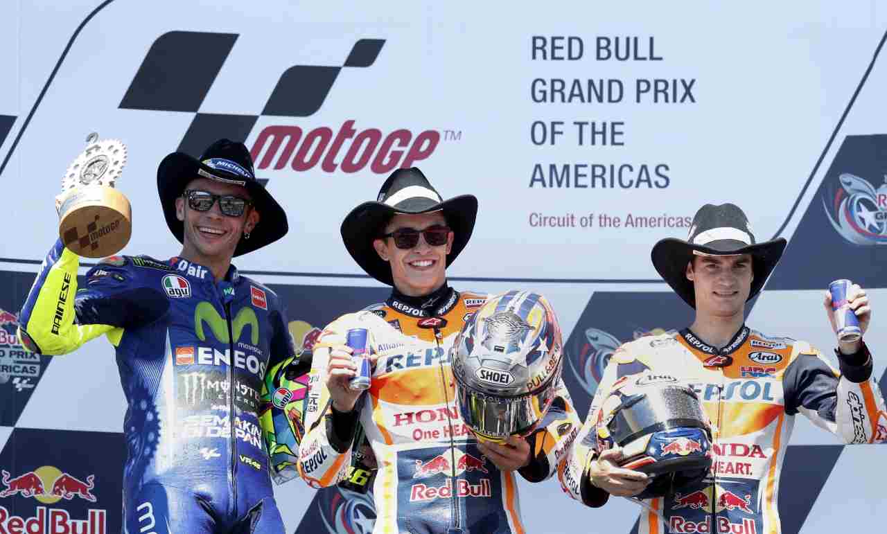 Valentino Rossi e Dani Pedrosa