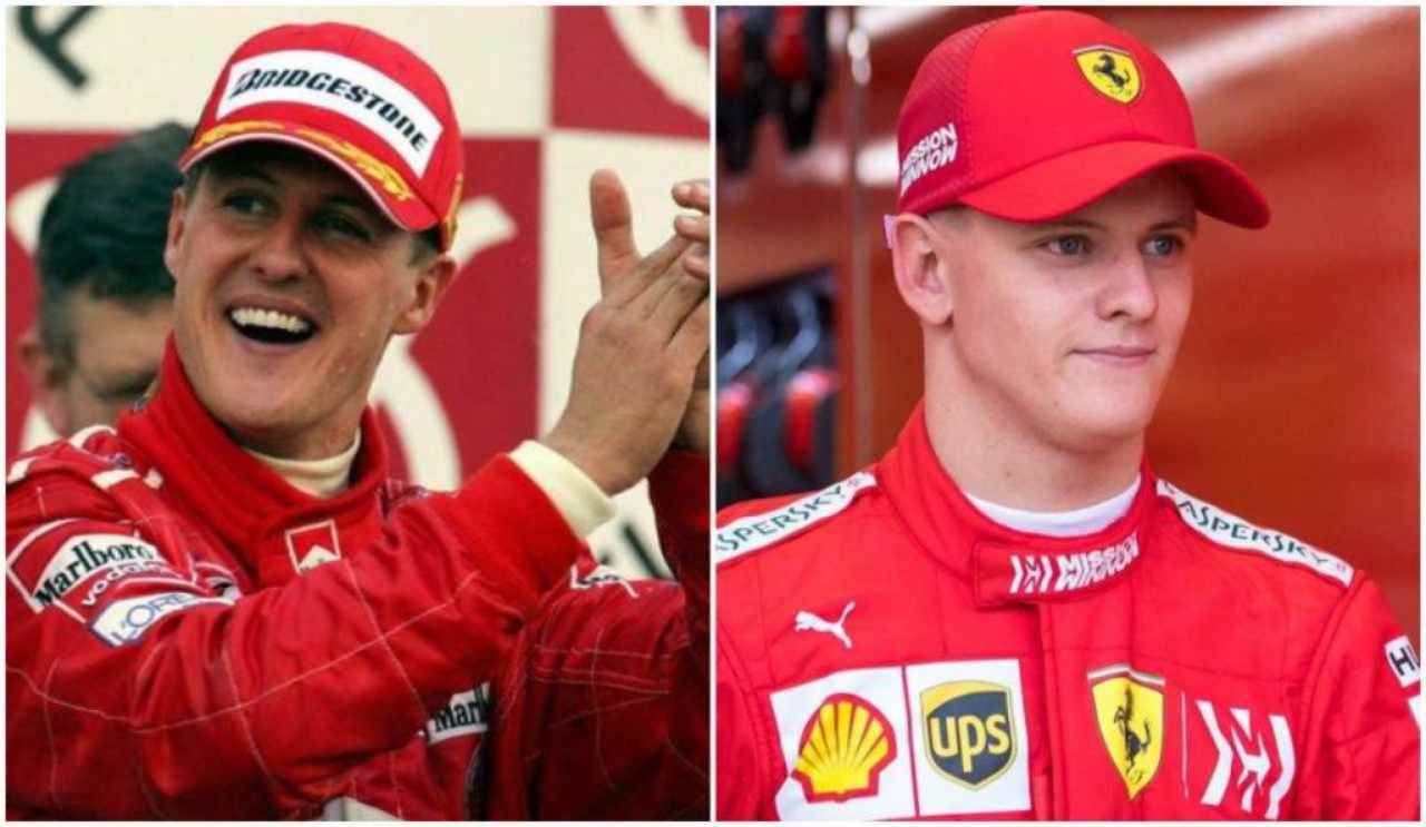 Mick e Michael Schumacher