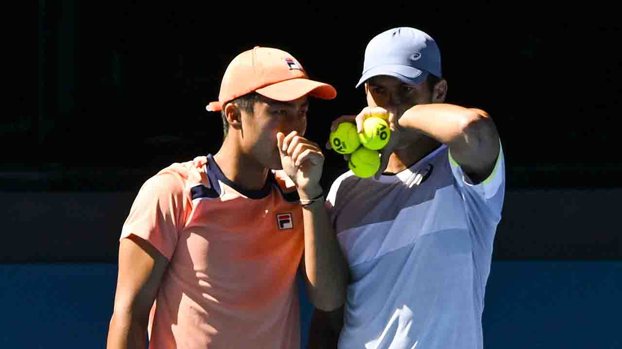 Australian Open Hijikata Kubler Tennis Press 230129