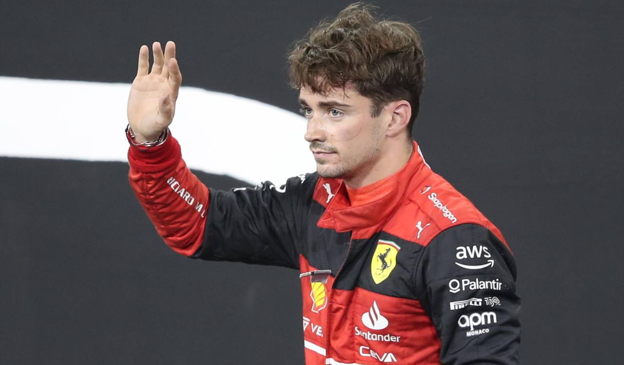 Charles Leclerc lacrime