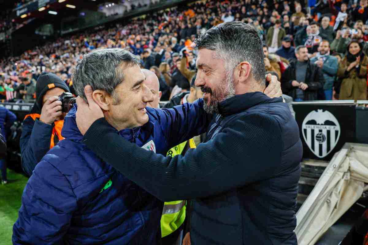Gattuso saluta il Valencia