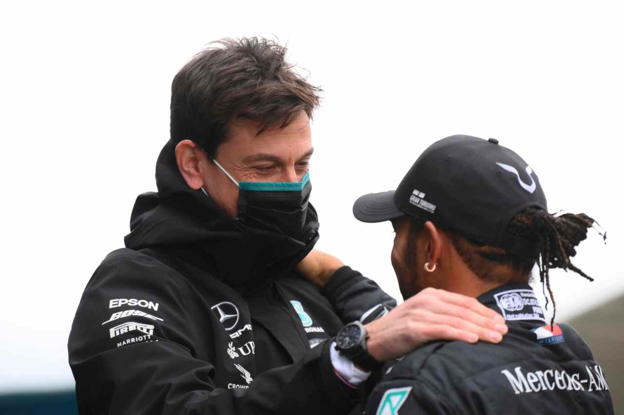 Toto Wolff Lewis Hamilton