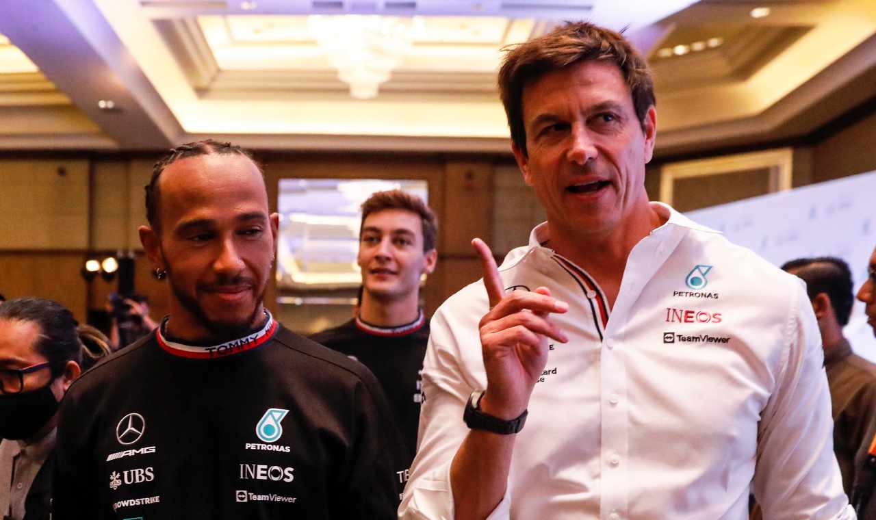 Lewis Hamilton Toto Wolff