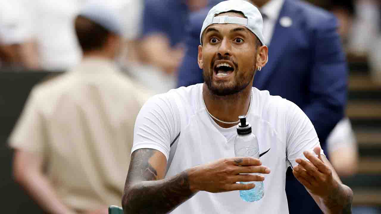 Australian Open Nick Kyrgios Tennis Press 230129