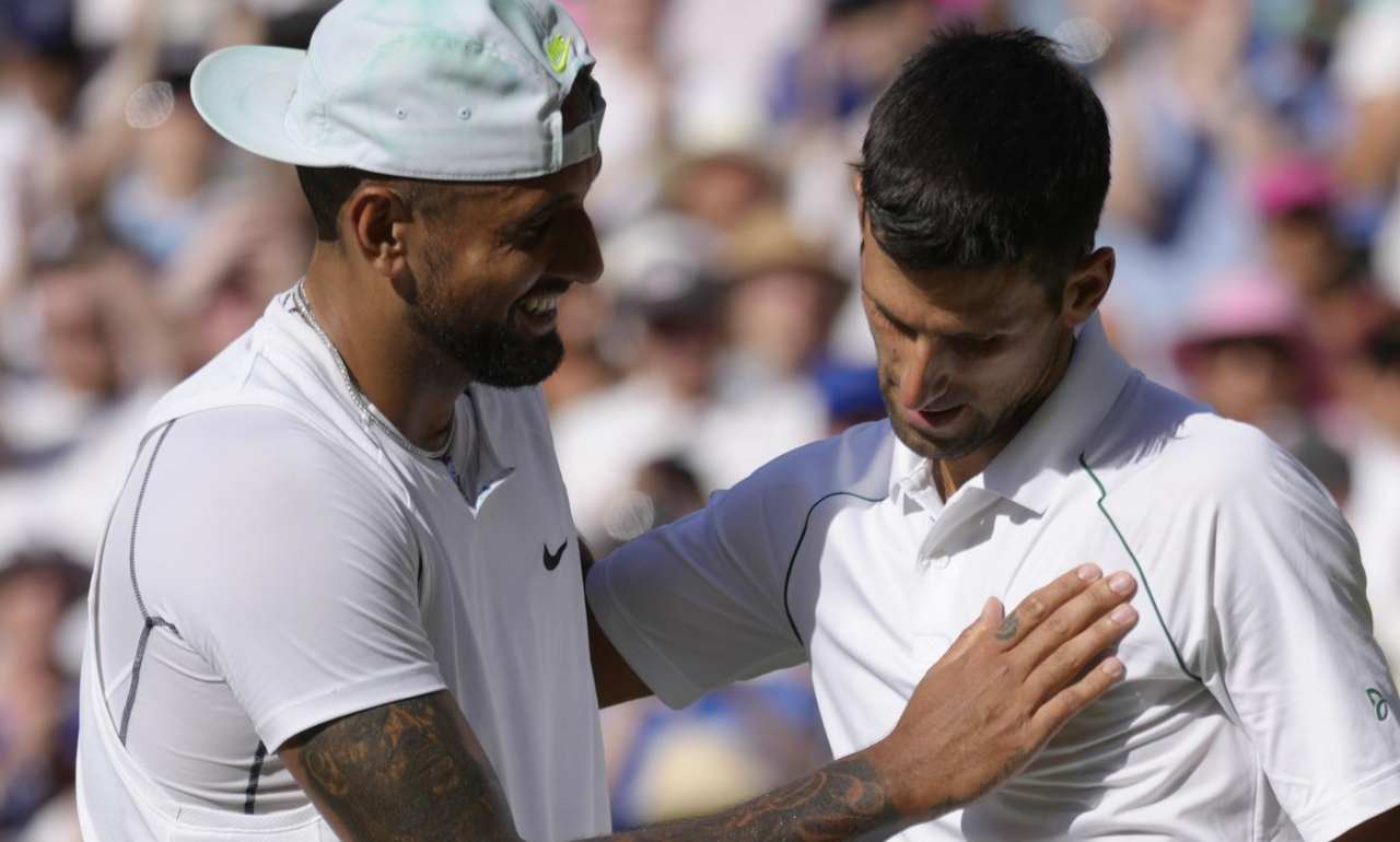 Nick Kyrgios Novak Djokovic