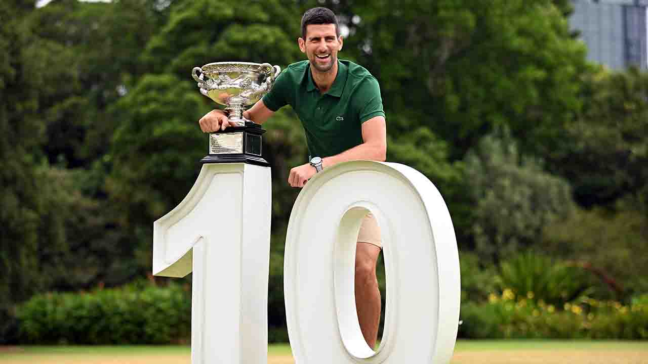 Novak Djokovic Tennis Press 230131