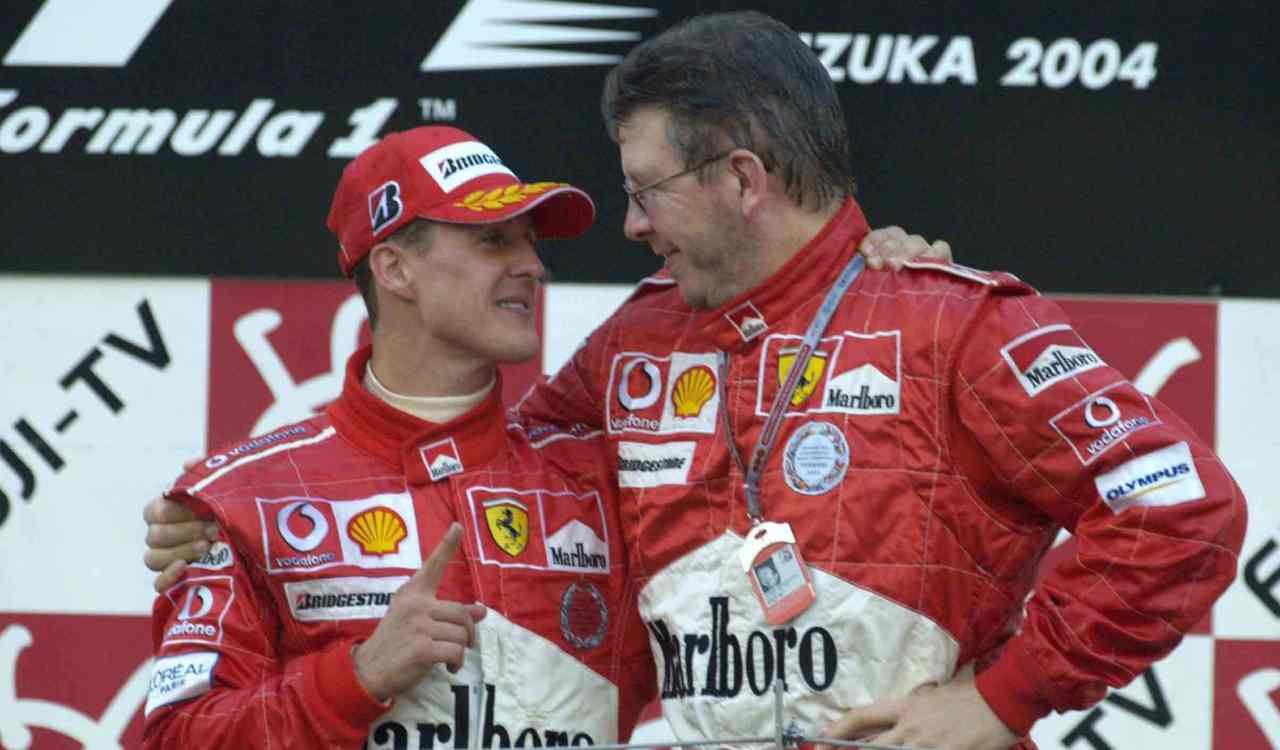 Schumacher e Brawn
