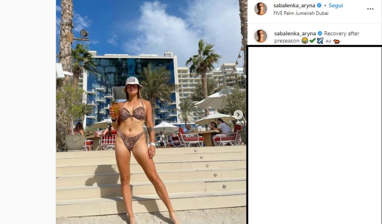 Aryna Sabalenka bikini