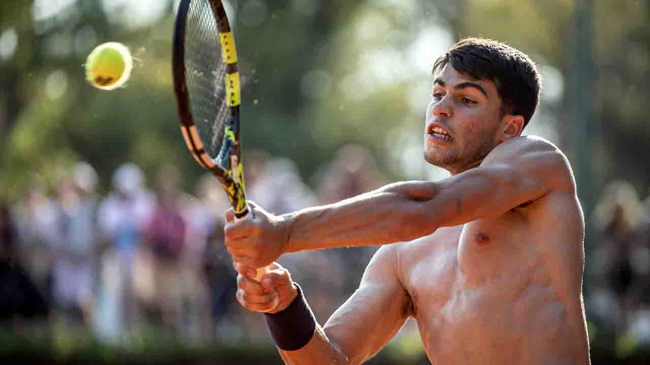 Carlos Alcaraz Tennis Press 230213