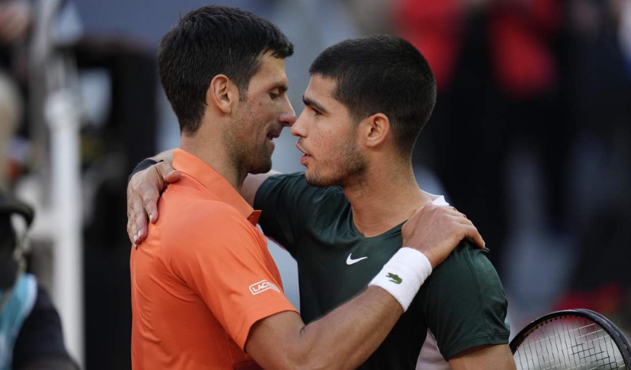 Djokovic e Alcaraz