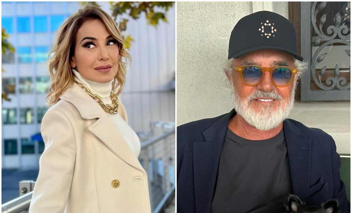 Flavio Briatore e Barbara D'Urso